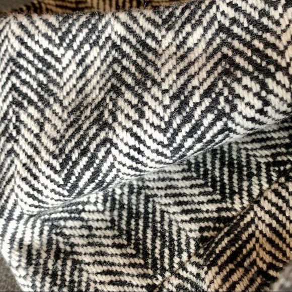 PINKO Herringbone Tweed Mini Skirt Size 10 Made in Italy - Picture 5 of 8